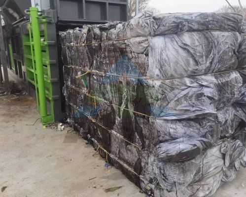 Υδραυλική συσκευή συμπιεσμού απορριμμάτων χαρτιού και παλαιών ρούχων