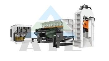 Μηχανή κοπής σιδήρου βαρέων μετάλλων με 76kW ισχύ και 400T δύναμη κοπής