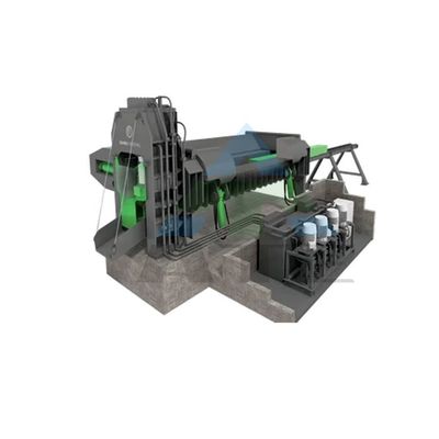 Μηχανή κοπής σιδήρου βαρέων μετάλλων με 76kW ισχύ και 400T δύναμη κοπής