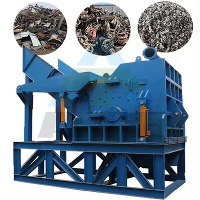 55kW Σκουπίδια Χάλυβα Σφυρί Σιδηρουργείο Χάλυβα Σπαστικό Μηχάνημα Χάλυβα για Ανακύκλωση