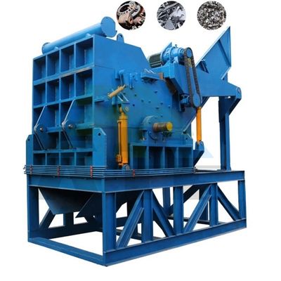 55kW Σκουπίδια Χάλυβα Σφυρί Σιδηρουργείο Χάλυβα Σπαστικό Μηχάνημα Χάλυβα για Ανακύκλωση