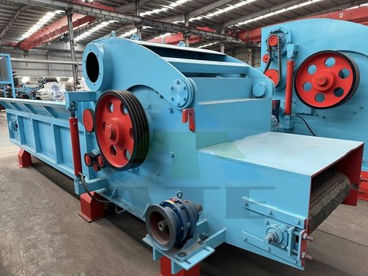 380v Δυνατότητα 2-3t/h ξύλινο τύμπανο ξύλινο θρυμματιστή για το μπαμπού ξύλο θρυμματιστική μηχανή