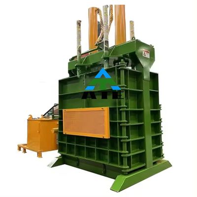 650 KG Vertical Baler για τα σκουπίδια κουτιά κουτιά πλαστικό μπουκάλι υφαντικό κράμα αλουμινίου