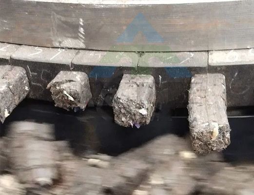 Προσαρμόσιμη και ευπροσάρμοστη μηχανή μπρικέτας υφαντικών αποβλήτων για παραγωγή 1,5-5 τόνων/ώρα