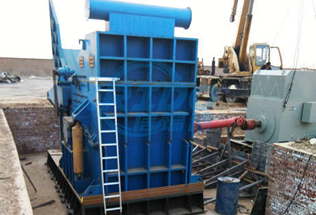 30kW Δύναμη Μηχανή συντρίψεως σκουπιδιών μετάλλων από χάλυβα άνθρακα για την αποσύνθεση σκουπιδιών αλουμινίου