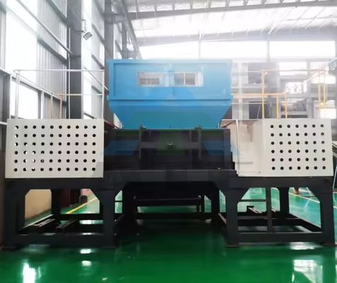 Σχεδιασμός Custom Big Rotary Solid Two Axis Cutter Blade 2 Shaft Shredder για τα σκουπίδια