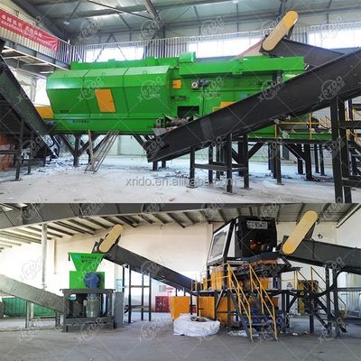 Αυτοματοποιημένος διαχωριστής αέρα για μηχανή διαλογής σκουπιδιών 400T/D 26,7-79 τόνων χωρητικότητα