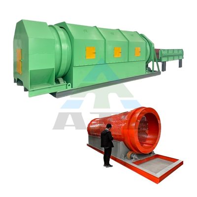 2000 kg Συλλέκτης απορριμμάτων περιστροφικό τύμπανο Μηχανή πλύσης σκηνών