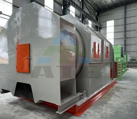 2000 kg Συλλέκτης απορριμμάτων περιστροφικό τύμπανο Μηχανή πλύσης σκηνών
