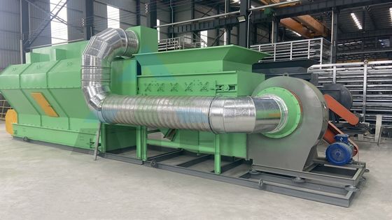 Μηχανή διαλογής απορριμμάτων 2000 kg για ανακύκλωση Σχεδιασμός σακουλάκια απορριμμάτων ποσοστό σπάσματος 60-90%