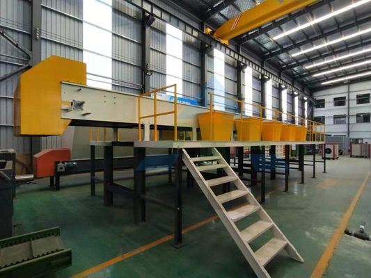 2000 kg Βάρος Εγχειρίδιο ταξινόμησης κατάταξης για μηχανήματα επεξεργασίας αποβλήτων ταφής