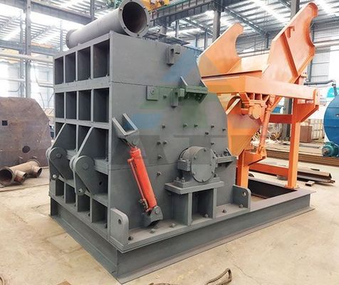 50kW ισχύος αυτόματη μηχανή συντρίμμιας χάλυβα για αυτοκίνητο Σκουπί ποδήλατο απόβλητα χάλυβα
