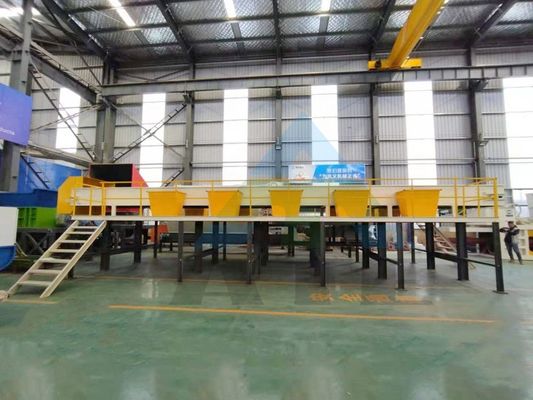 Μηχανή διαλογής στερεών αποβλήτων 200 τ/ημέρα για τη διαλογή των αστικών αποβλήτων στην γραμμή αστικών αποβλήτων