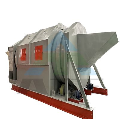 2000 kg Μηχανή διαλογής σκηνών Trommel για τη διαλογή οικιακών και κατασκευαστικών αποβλήτων