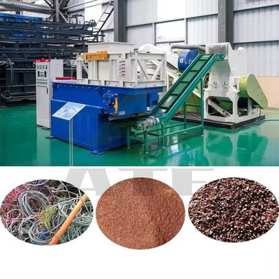 Σχεδιασμός Granulator χαλκού καλωδίου Mini Copper Rice Wire Granulator Machine για την ανακύκλωση