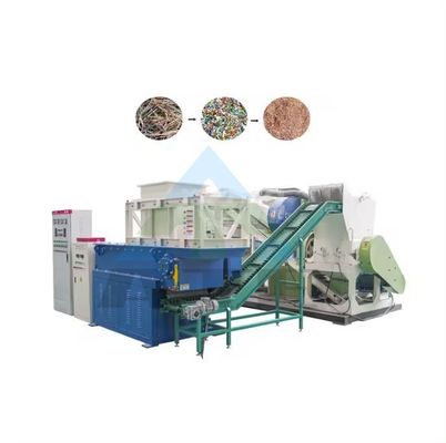 Σκάρπ Χαλκό PVC Granulator Διαχωρισμένο αυτόματο καλώδιο σκάρπ Granulator μεγέθη εξόδου 3cm