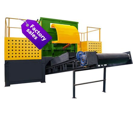Αλουμινίου μπορεί Twin Shaft Scrap Metal Shredders Crusher Μηχανή με πλαστικό Shredder