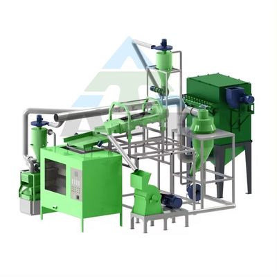 Μηχανή ανακύκλωσης ηλιακών πάνελ 7500 kg/ Γραμμή ανακύκλωσης πλακών κυκλωμάτων PCB