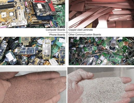 E Απορρίμματα πλακών PCB Χρυσό σκουπίδια πλακών κυκλωμάτων Επιχείρηση ανακύκλωσης με κατάλληλο υλικό