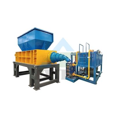 Πλαστικό Shredder Μηχανή Διαχωρισμός Απορριμμάτων Κλιματιστικά Ραδιενεργάτες Γρήγορα και Εύκολα