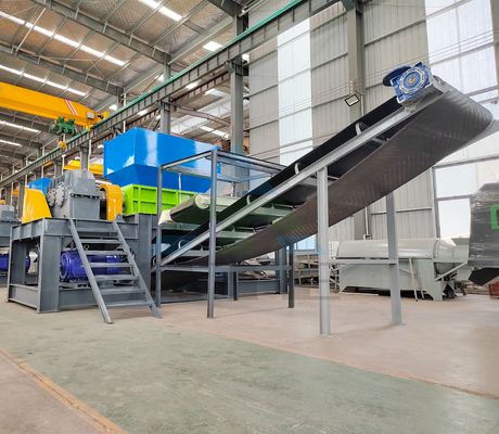 Πλαστικό Shredder Μηχανή Διαχωρισμός Απορριμμάτων Κλιματιστικά Ραδιενεργάτες Γρήγορα και Εύκολα