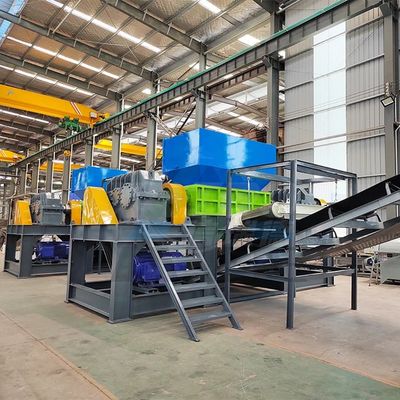 Πλαστικό Shredder Μηχανή Διαχωρισμός Απορριμμάτων Κλιματιστικά Ραδιενεργάτες Γρήγορα και Εύκολα