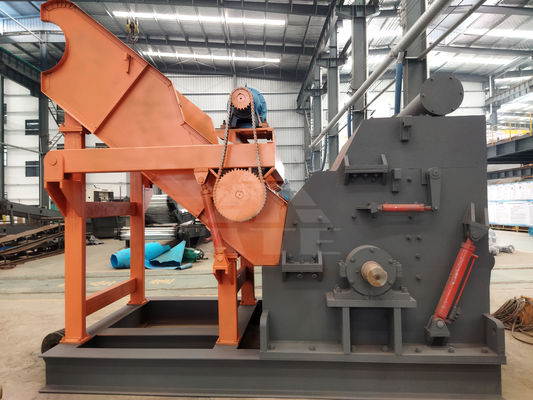 30kW Ηλεκτρική Μηχανή Τσακιστή Μεταλλικών Σπασμάτων