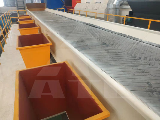 Μηχανή ταξινόμησης αποβλήτων με και 380V