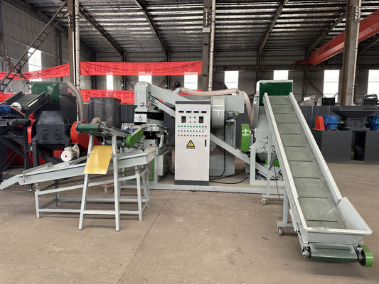 Πώληση 3000L/H αυτόματο καλώδιο Granulator χαλκού ρυζιού σκουπίδια χαλκού καλωδίου μηχανή ανακύκλωσης