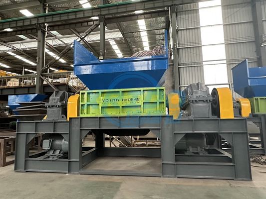 Ανακυκλώστε τα απορρίμματα πλαστικού PET Shredder για σκουπίδια σύρματος Metal Shredders