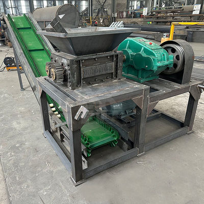 5000KG πλαστικό ανακύκλωση διπλού άξονα Shredder για τα οικιακά απόβλητα και τις τσάντες jumbo