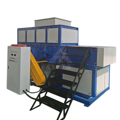 300-500kg χωρητικότητα Βιομηχανική μηχανή αποκόμωσης πλαστικών μπουκαλιών με ένα άξονα