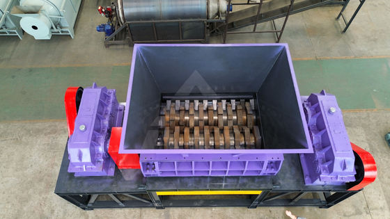 17000 kg/h Ικανότητα 2000 κονσέρβες αλουμινίου καουτσούκ χάλυβα πλαστικό θραυστήρα για την ανακύκλωση μετάλλων