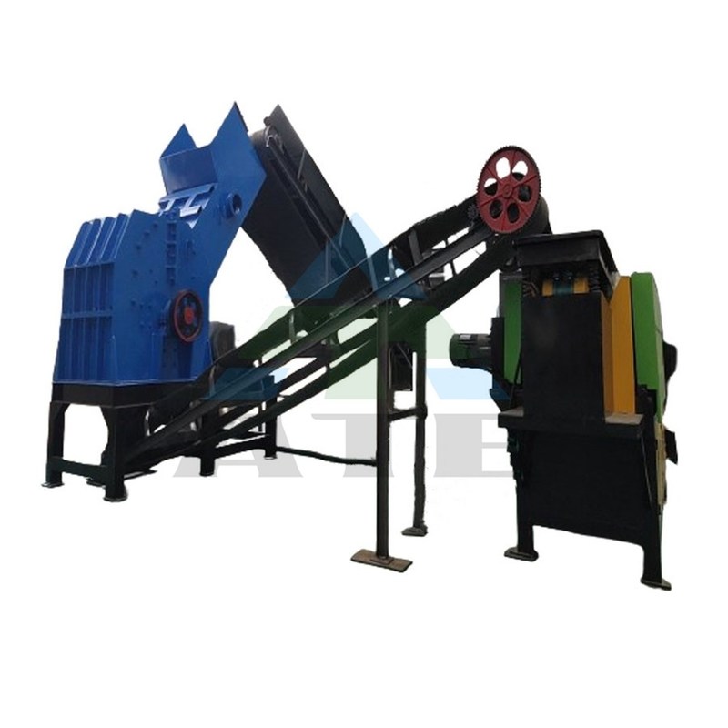 Υλικό κράματος (ALLOY Material Heavy Duty Metal Tin Can Crusher Machine) Μηχανή για την ανακύκλωση αποβλήτων απορριμμάτων αλουμινίου
