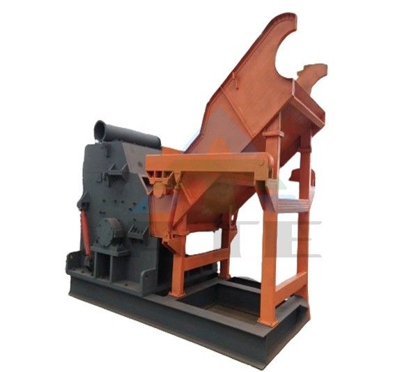 Ισχυρό 55kW Metal Hammer Mill Σιδηροκόπημα για βαρύ χρέος σκουπίδια σιδηροκοπήματος