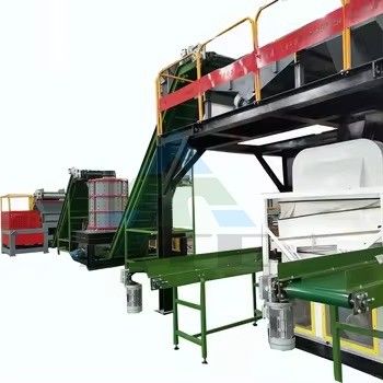 20-120 t/h Κλιματιστικό Ραδιοποιητή Χαλκού Αλουμινίου Εξοπλισμός Διαχωρισμού Ακο Διαχωριστής