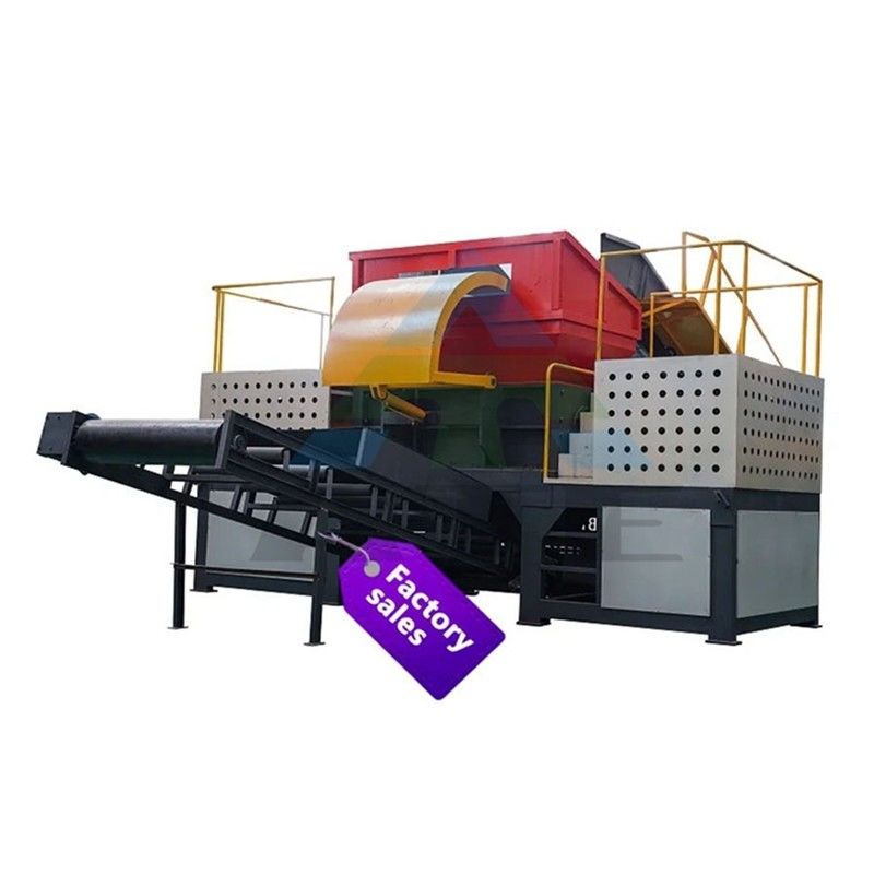 Max.Production Capacity kg/h 17000 Διπλό άξονα ελαστικό θρυμματιστή για την ανακύκλωση αποβλήτων ελαστικών