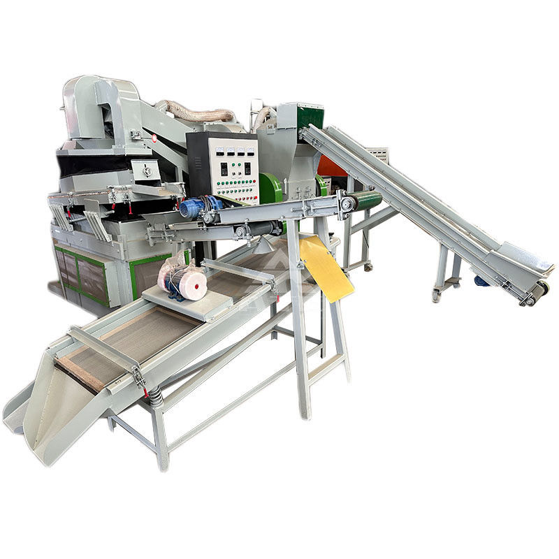 Πώληση 3000L/H αυτόματο καλώδιο Granulator χαλκού ρυζιού σκουπίδια χαλκού καλωδίου μηχανή ανακύκλωσης