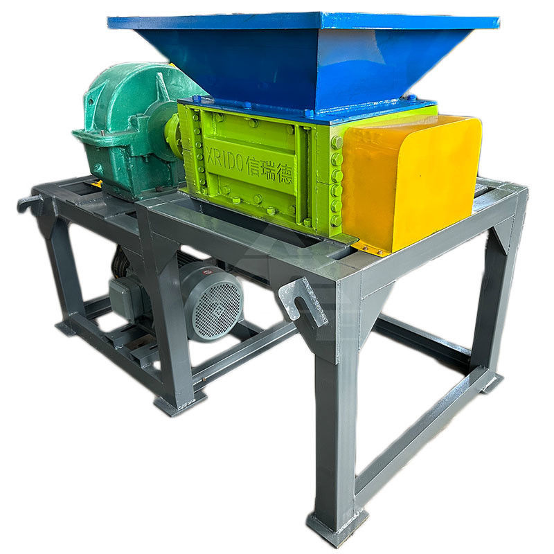 Famous MOTOR Διπλό άξονα Πολυτεχνικό Shredder για σκουπίδια πλαστικών σακουλών και ξύλο